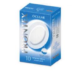 COMPRESSA PRONTEX OCULAR COMPRESSA ADESIVA OCULARE 10 PEZZI - farmaidea24.com