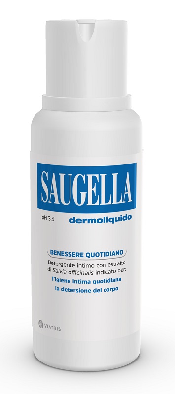 SAUGELLA DERMOLIQUIDO PH 3,5 DETERGENTE INTIMO BENESSERE QUOTIDIANO 750 ML - farmaidea24.com