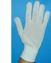 GUANTO IN COTONE BIANCO 8 - farmaidea24.com