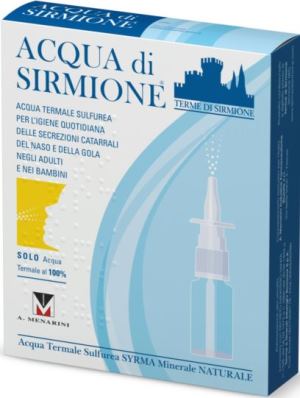 ACQUA SIRMIONE MINERALE NATURALE 6 FIALE 15 ML - farmaidea24.com