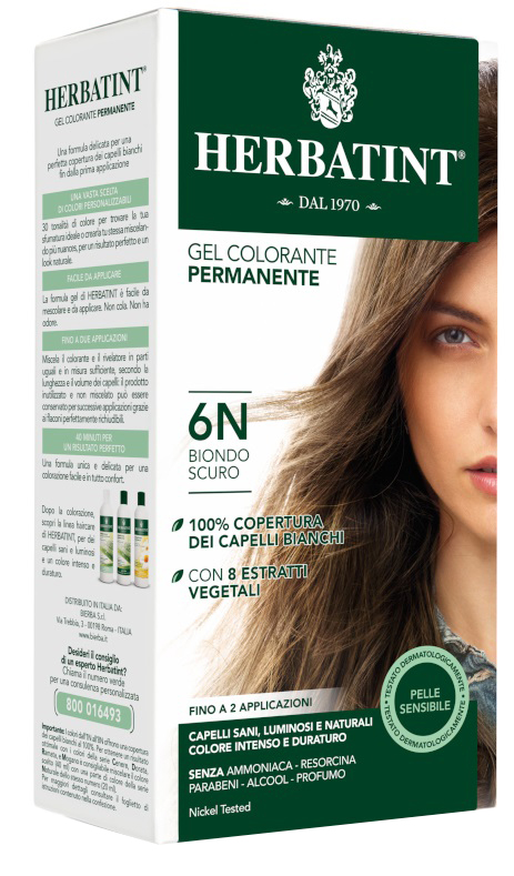 HERBATINT 6N BIONDO SCURO 150 ML - farmaidea24.com