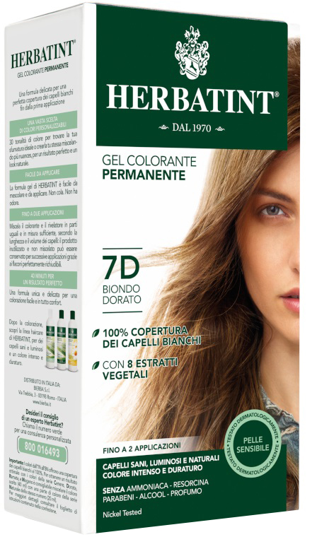 HERBATINT 7D BIONDO DORATO 150 ML - farmaidea24.com