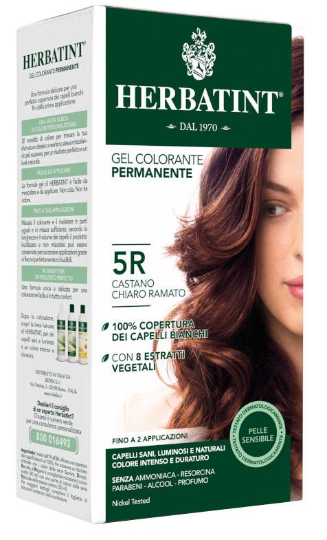 HERBATINT 5R CASTANO CHIARO RAMATO 150 ML - farmaidea24.com
