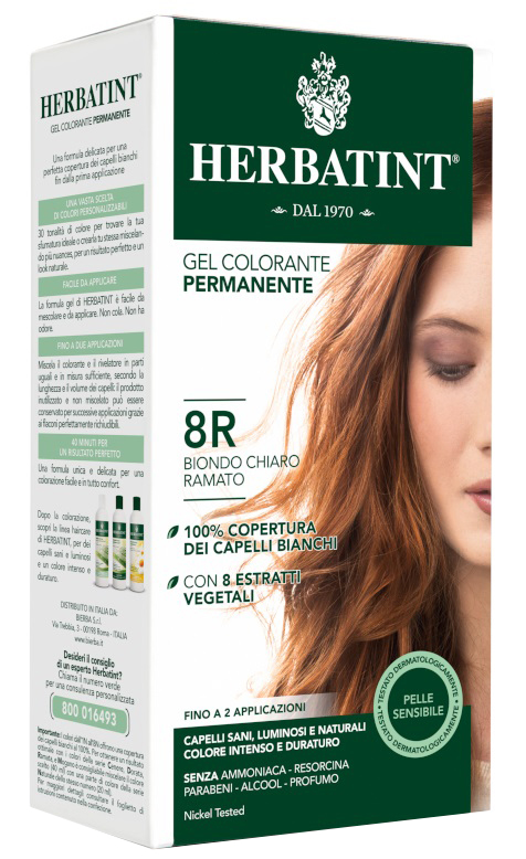 HERBATINT 8R BIONDO CHIARO RAMATO 150 ML - farmaidea24.com