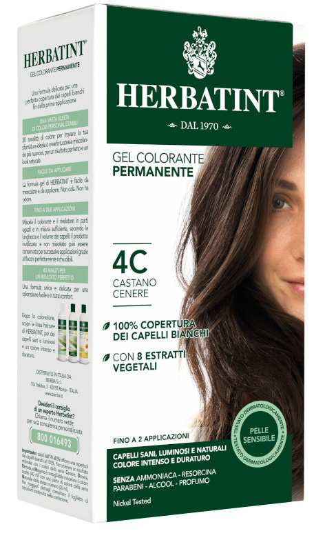 HERBATINT 4C CASTANO CENERE 150 ML - farmaidea24.com