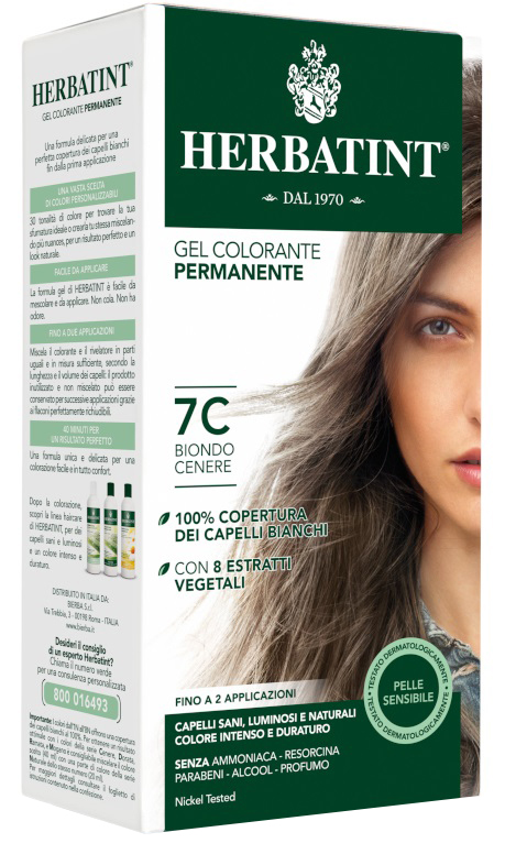 HERBATINT 7C BIONDO CENERE 150 ML - farmaidea24.com