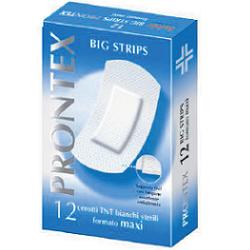CEROTTO PRONTEX BIG STRIPS ASTUCCIO DA 12 PEZZI FORMATO MAXI - farmaidea24.com