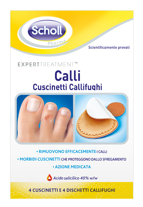 CEROTTO CALLIFUGO CALLI DURI 4 CEROTTI + 4 DISCHETTI - farmaidea24.com