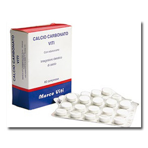 CALCIO CARBONATO VITI 60 COMPRESSE - farmaidea24.com