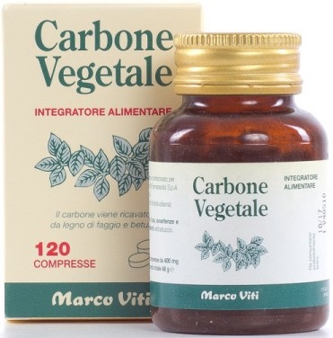 CARBONE VEGETALE 40 COMPRESSE - farmaidea24.com