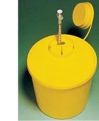 CONTENITORE DI SICUREZZA ECOLOGICO PROGETTATO PER EVITARE IL CONTAGIO PROFESSIONALE DA HIV. REALIZZATO IN POLIPROPILENE PUO' ESSERE STERILIZZATO - farmaidea24.com