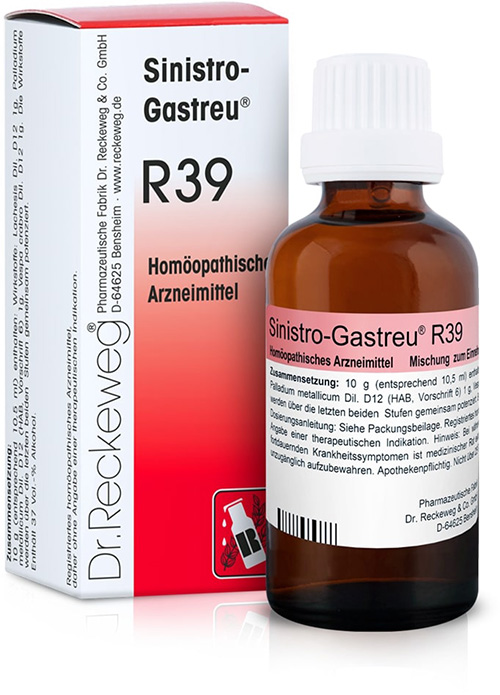 RECKEWEG R39 GOCCE 22 ML - farmaidea24.com