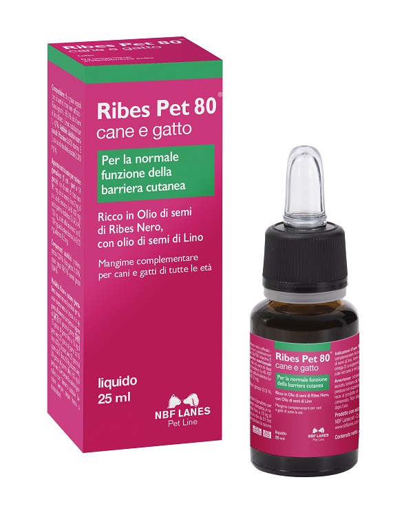 RIBES PET 80 GOCCE OLIO 25 ML CON CONTAGOCCE - farmaidea24.com