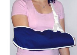 REGGIBRACCIO SEMPLICE MISURA MEDIA. CONSENTE L'IMMOBILIZZAZIONE IN POSIZIONE CORRETTA DEL BRACCIO NEI CASI DI SLOGATURE, TRAUMI ED INGESSATURE - farmaidea24.com