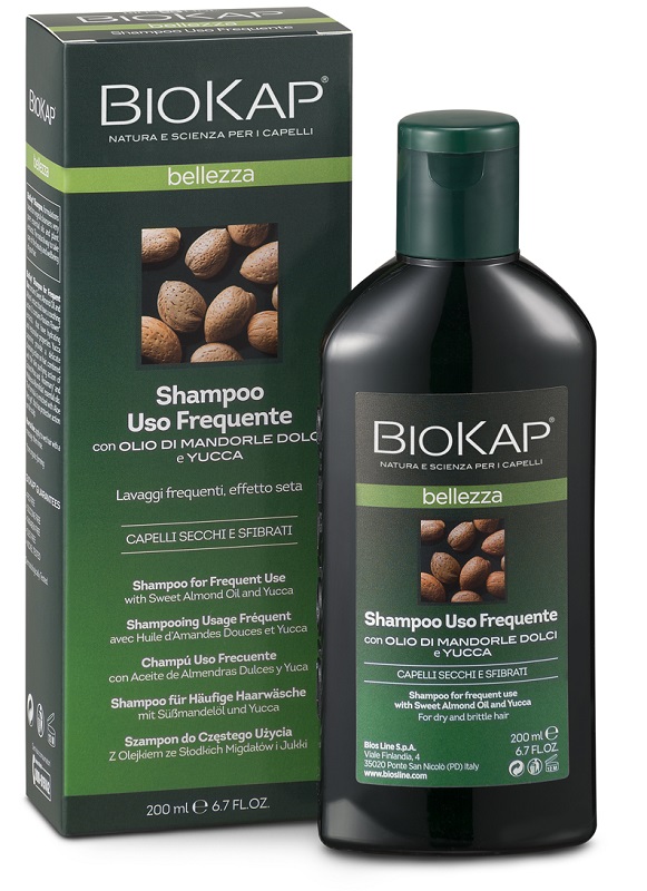 BIOKAP BELLEZZA SHAMPOO USO FREQUENTE 200 ML BIOSLINE - farmaidea24.com