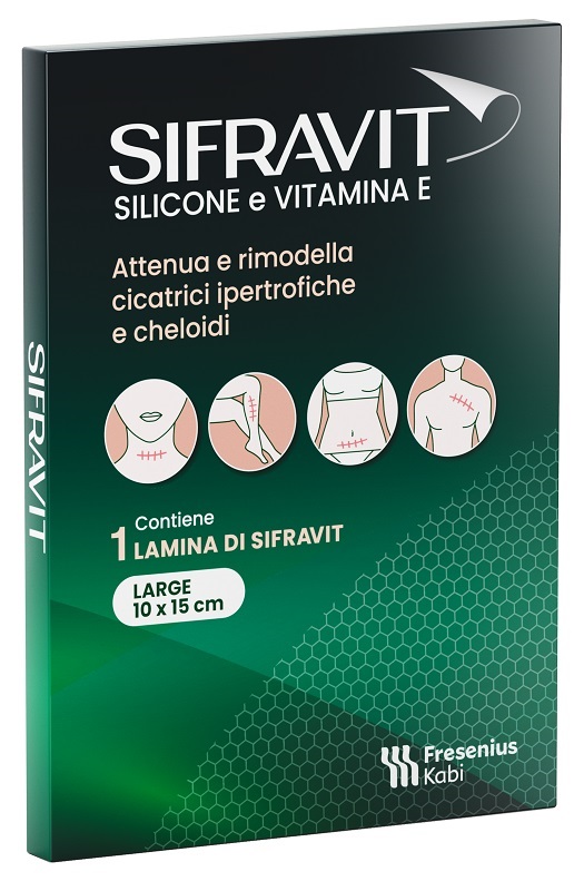 SIFRAVIT PLACCA SILICONE 15X10 CM 1 PEZZO - farmaidea24.com