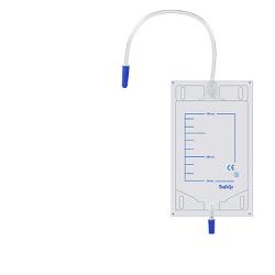 SACCA DI DRENAGGIO DA GAMBA PER INCONTINENZA TUBO 35 CM 10 PEZZI - farmaidea24.com