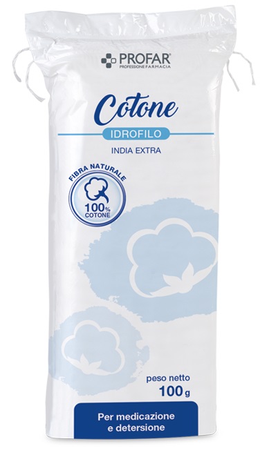 COTONE IDROFILO PROFAR INDIA EXTRA 100 G - farmaidea24.com