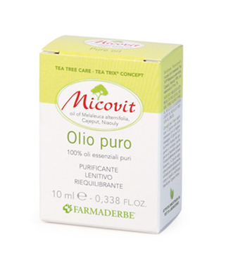 MICOVIT OLIO PURO 100% 10 ML - farmaidea24.com