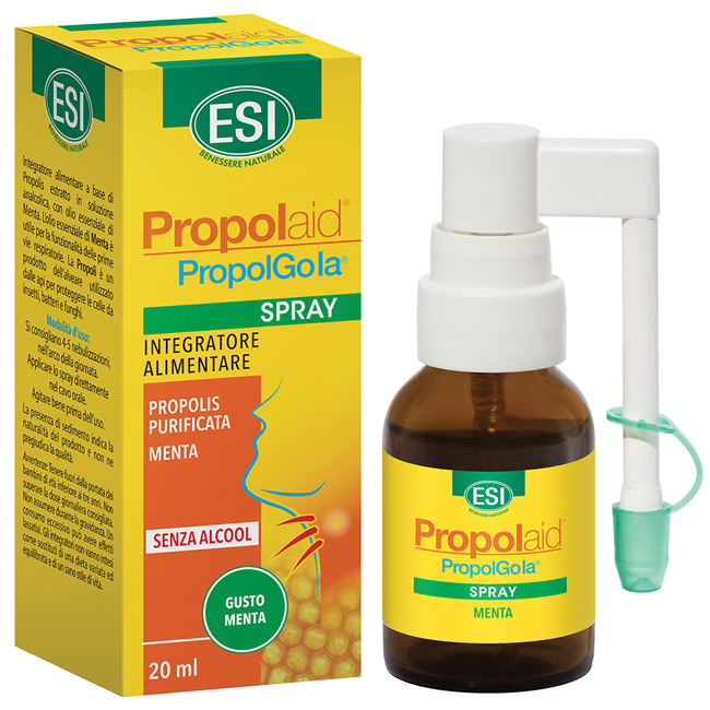 ESI PROPOLAID SPRAY GOLA ANALCOLICO MENTA 20 ML - farmaidea24.com