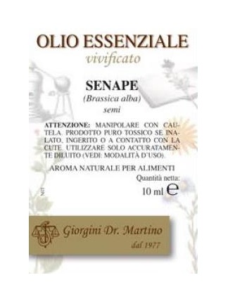 SENAPE OLIO ESSENZIALE 10 ML - farmaidea24.com