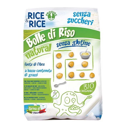 RICE&RICE BOLLE DI RISO AL NATURALE 150 G SENZA LIEVITO - farmaidea24.com