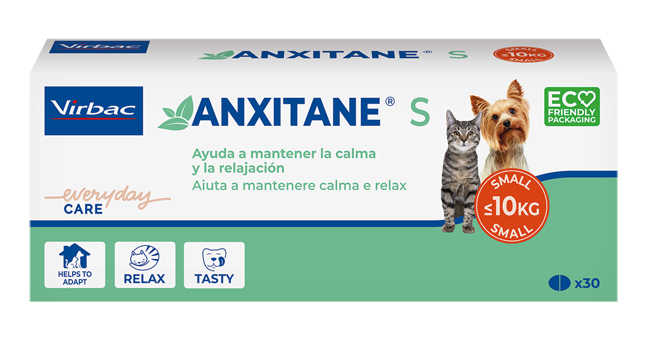 ANXITANE S SUPPLEMENTO NUTRIZIONALE SCATOLA 30 COMPRESSE APPETIBILI - farmaidea24.com