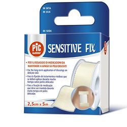 CEROTTO IN ROCCHETTO PIC SENSITIVE FIX SETA 5X500 CM CON FUSTELLA - farmaidea24.com