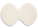 SCHIUMA DI POLIURETANO ASSORBENTE CON STRATO DI CONTATTO IN SILICONE MORBIDO CONFORMATA PER TALLONE MEPILEX HEEL 13X20CM 5 PEZZI - farmaidea24.com