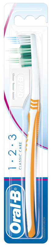 ORALB 123 CLASSIC CARE SPAZZOLINO MANUALE - farmaidea24.com