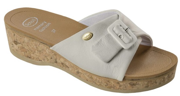 WAPPY LEATHER WOMENS WHITE MEMORY CUSHION BIANCO 41 - farmaidea24.com