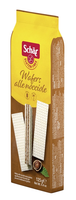 SCHAR WAFERS ALLE NOCCIOLE 125 G - farmaidea24.com
