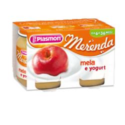 PLASMON OMOGENEIZZATO YOGURT MELA 120 G X 2 PEZZI - farmaidea24.com