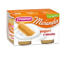 PLASMON OMOGENEIZZATO YOGURT BISCOTTO 120 G X 2 PEZZI - farmaidea24.com