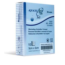 MEDICAZIONE SPECIALE ATTIVA AQUACEL AG MEDIC 5X5CM 10 PEZZI - farmaidea24.com
