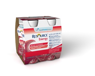 RESOURCE ENERGY FRAGOLA/LAMPONE 4 BOTTIGLIE 200 ML - farmaidea24.com