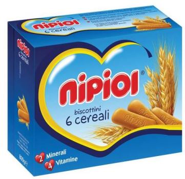 NIPIOL BISCOTTINI 6 CEREALI 800 G - farmaidea24.com