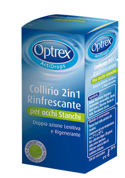 GOCCE OCULARI OPTREX ACTIDROPS 2IN1 RINFRESCANTE OCCHI STANCHI 1 PEZZO - farmaidea24.com