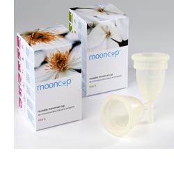 COPPETTA MESTRUALE MOONCUP TAGLIA A GRANDE PER DONNE CON PIU' DI 30 ANNI - farmaidea24.com