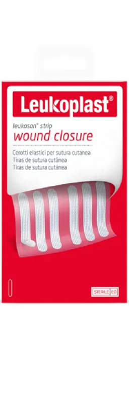 CEROTTO PER SUTURA LEUKOSAN STRIP 6X38MM 2 BUSTE X 6 CEROTTI - farmaidea24.com
