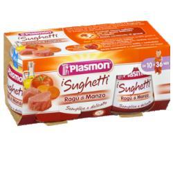 PLASMON SUGHETTO RAGU' DI MANZO 80 G X 2 PEZZI - farmaidea24.com