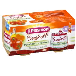 PLASMON SUGHETTO POMODORO E VERDURE 80 G X 2 PEZZI - farmaidea24.com