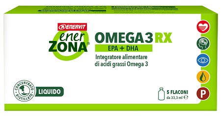 ENERZONA OMEGA 3 RX 5 FLACONI - farmaidea24.com