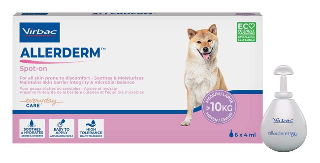 ALLERDERM SPOT ON CANI SUPERIORI A 10 KG 6 PIPETTE 4 ML - farmaidea24.com