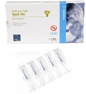 PROTECTION SPOTON GATTO 5 X 2 ML - farmaidea24.com