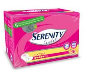 PANNOLONE PER INCONTINENZA SAGOMATO SERENITY LIGHT LADY EXTRA 30 PEZZI - farmaidea24.com