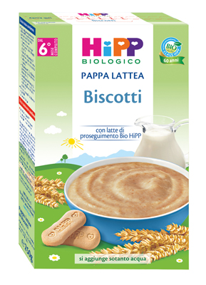 HIPP BIO PAPPA LATTEA BISCOTTI 250 G - farmaidea24.com