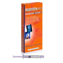 SIRINGA INTRA-ARTICOLARE ARTHRUM HCS CONDROITINA SOLFATO 40MG E ACIDO IALURONICO 40MG 2 ML - farmaidea24.com
