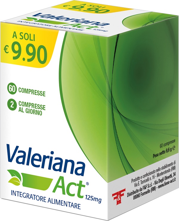 VALERIANA ACT 60 COMPRESSE - farmaidea24.com