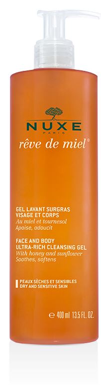 NUXE REVE DE MIEL GEL DETERGENTE VISO E CORPO 400 ML - farmaidea24.com